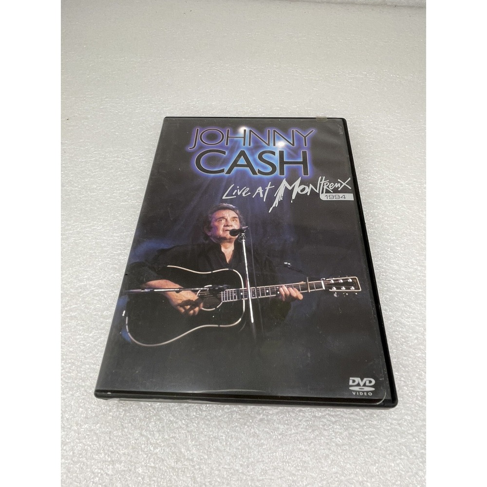 Johnny Cash Live at Montreux DVD 2005 Legend Live Performance Music Video GUC